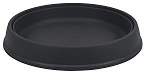 extra hoch Untersetzer Blumentopf anthrazit d 270 mm h 40 mm für Rollen geeignet