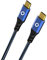 Oehlbach USB Plus CC - USB-Kabel für Smartphones 2 x Typ C 3.1 - PVC-Mantel - OFC, blau/schwarz - 50cm