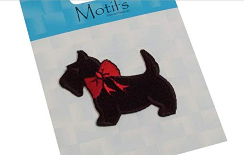 Scotty Dog Iron Or Sew On Motif