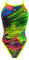 Turbo Damen Kriptonite Bikini-Unterteile, Jaune, Large