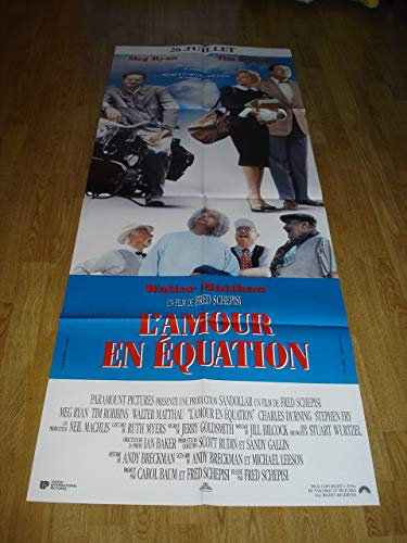 Kino l'amour en Equation 1995 Tim Robbins, Meg Ryan, 60 x 120 cm