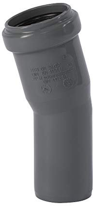 HT Rohr und Formteile DN 110 (Bogen 15 Grad)