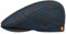 Mayser Felipe Merino Flatcap Schirmmütze Schiebermütze Wollcap Merinocap Herren - Made in The EU mit Futter, Schirm Winter Herbst-Winter - 55 cm blau