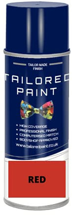 Tailored Paint Heat Resistant Brake Caliper Paint For Car & Motorcycle (Matt Finish, Red)