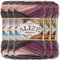 Alize 5x 100g Burcum Batik Türkische Premium Wolle 100% Acryl Handstrickgarne | Strickgarn | Yarn | Garn Babywolle mit Farbverlauf Baby zum Häkeln Stricken Kleidung (1986)