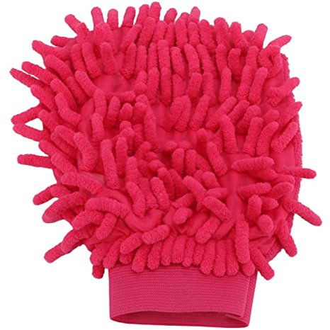 Guanto da lavaggio in microfibra Guanto da lavaggio auto resistente ai graffi in ciniglia ad alta densità per mobili da moto