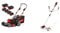 Einhell Tosaerba a batteria GE-CM 36/47 S HW Li Kit Power X-Change & Decespugliatore senza fili Power X-Change 36V - Potente tagliaerba con lame in metallo