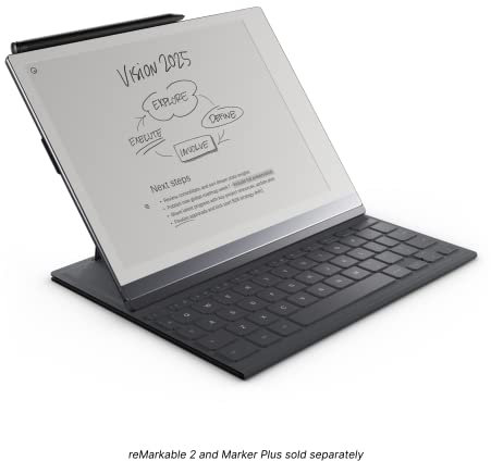 remarkable Type Folio – Keyboard for Your Paper Tablet – No Charging or Cables – English (Ink Black)