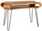 riess-ambiente.de Design Schreibtisch Organic Living 120cm Sheesham Stone Finish Massivholz Konsole Hairpin Legs