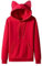 pvucpot Hoodie Herren Damen Casual Lose Süße Katzenohren Kapuzen-Fleece Kapuzenpullover Einfarbig Paar-Outfit mit Tasche Langarm Sweatshirt mit Kapuze Outwear Langarm