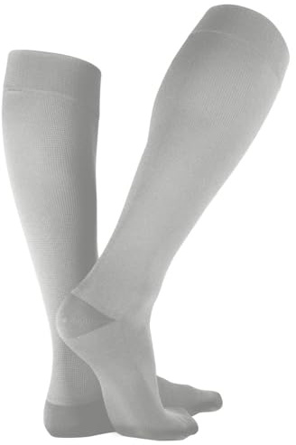 Bauerfeind VenoTrain Business AD CCL2 foot long Kompressionsstrümpfe M normal grau long