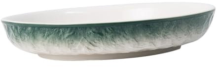 ABOOFAN Bandeja Redonda para Sushi Plato de Cerámica para Servir Comida Postre Pasta Y Aperitivos