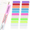 SIYINGSAERY 400 Stück Page Marker Tabs Haftnotizen Klebezettel Set Haftmarker Index Tabs Seitenmarkierungen Haftstreifen Tabs Bunt Sticky Index Tabs für Lesen Markieren von Seiten Lernen