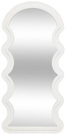 Atmosphera - Miroir Vague Emily Blanc 114x54cm