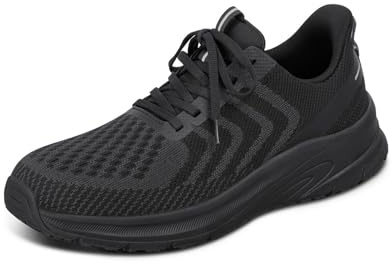 Orthofeet Tilos Orthopädische Herren Slip-On Sneaker | Hands-Free Wasserabweisende Dehnbare Walkingschuhe Mit Weicher Polsterung, Fußgewölbestütze Und Breiter Zehenbox