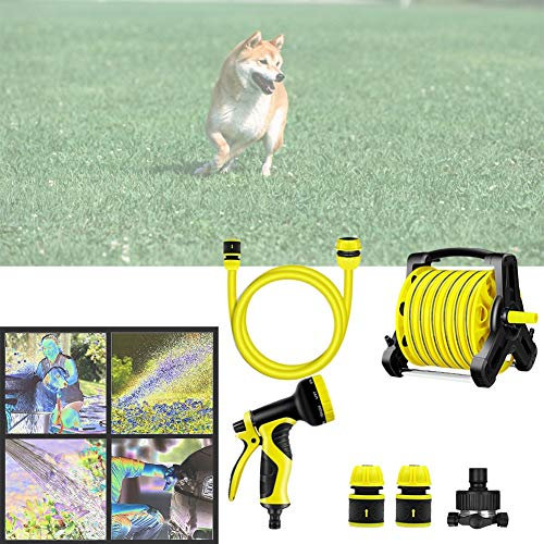 CONGRUI Gartenbrause Set Bewässerung Pflanzen, Waschanlage und Duschen Hund 1/2 Shisha (Shisha+20m Anzug)