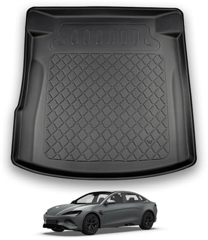 NOMAD Boot Liner Mat for BYD Seal Electric 2024+ | Premium Anti-Slip TPE Car Boot Protector Tray, Waterproof Raised Edge Trunk Mat, Easy Clean Cargo Floor Liner
