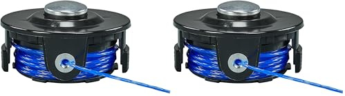 Makita 191Y39-5 Tap&Go Tête à 1 fil avec fil de coupe à quatre feuilles de 1,65 mm, 8 m de long, pointe automatique, compatible avec coupe-bordures sans fil DUR193 (Lot de 2)