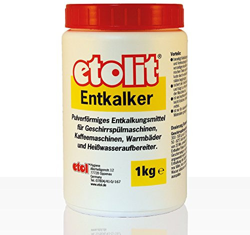 Etolit Entkalker für alle gängigen Siebträgermaschinen, wie für ECM,ISOMAC,VIBIEMME,RANCILIO, BEZZERA, ROCKET