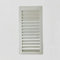 Montserrat 01762 Rejilla Ventilación PVC con Marco, Blanco, 17 x 17 cm, Set de 4 Piezas