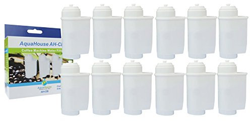 12x AquaHouse AH-CBI Kompatibel Filterpatrone für Kaffeevollautomat von Siemens, Bosch, Gaggenau, Neff, VeroBar TCZ7003 TCZ-7003 TCZ7033 467873