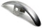 Dock66 Motorcycle Parts Schutzblech XL/FX/FXR vorn 19 Zoll, Stahl, Silber, Eisen, Motorrad, Front