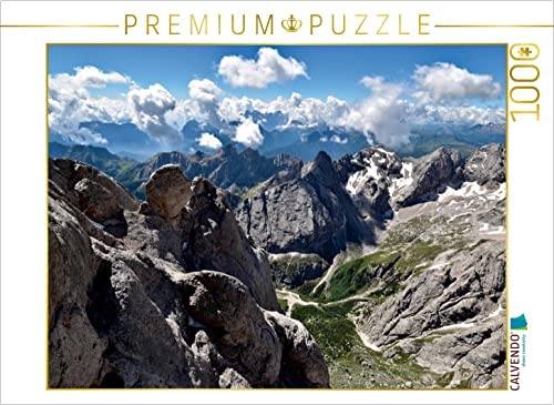 CALVENDO Puzzle Blick von der Marmolada nach Süden | 1000 Teile Lege-Größe 64 x 48 cm Foto-Puzzle für glückliche Stunden