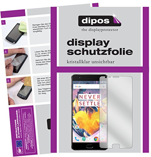 dipos 6x Displayschutzfolie klar für OnePlus 3T