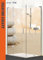Duschrückwand Set 2-teilig, 2 Segmente je 90x200cm, Motiv: ZEN Steine, Sand