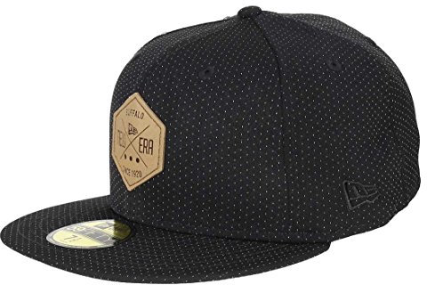 New Era Hex Patch Black 59Fifty Cap - 7 5/8-61cm (XL)