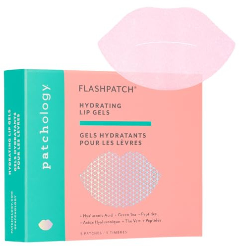 Patchology FlashPatch Overnight Lip Mask Patches for Dry Lips | 5pk