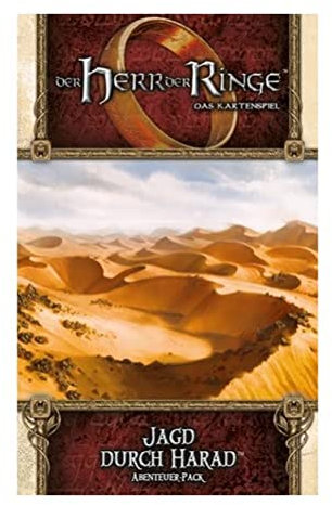 Asmodee | Fantasy Flight Games | Der Herr der Ringe: LCG – Jagd durch Harad | Erweiterung | Kartenspiel | Deckbau | 2 Spieler | Ab 14+ Jahren | 30+ Minuten | Deutsch