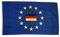 Flaggenfritze Fahne/Flagge Europäische Union EU mit Deutschland + gratis Sticker