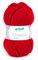 Gründl Classico Wolle (OEKO-TEX® zertifiziert/aus 50% Schurwolle & 50% Polyacryl, 50 g/120 m, Nadelstärke: 3,5-4,5, 1 Knäuel á 50 g), Rot