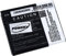 Akku für Texas Instruments Grafikrechner TI-84 Plus CE (nur für Typ 3.7L12005SPA), 3,7V, Li-Ion