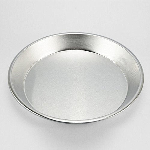 Pentalux Set 2 Pezzi Stampo tortiera conica Bassa in Alluminio ruoto per pastiera napoletana Pizza di Grano (⌀30cm h.4cm)