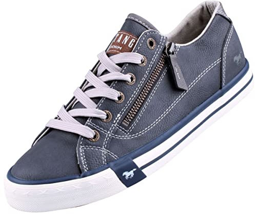 MUSTANG Damen Sneaker Blau, Schuhgröße:EUR 40