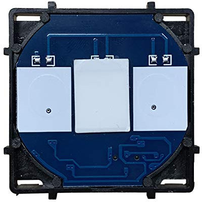 BSEED EU Standard 1 Fach 2 Weg Touch Lichtschalter mit LED-Anzeige