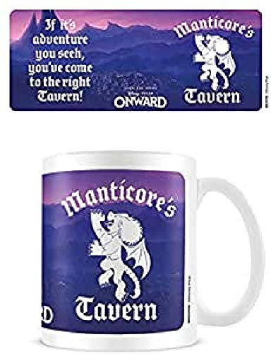 Disney MG25920 Onward Tasse aus Keramik, 11oz/315 ml (Manticore's Tavern)