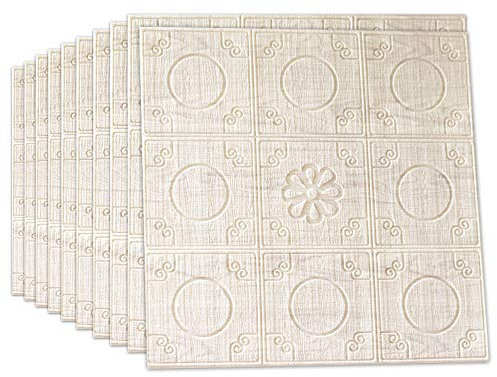 CAOXN 3D Pe Foam Wall Panel for House Wall And Ceiling Adhesive Decoration Sound Proof Waterproof Wall Sticker Diy Bedroom Tv Walls Sofa Background,Type1