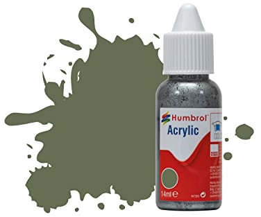 Humbrol No.106 Ocean Grey - Matt Acrylic Paint 14ml DB0106