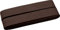 Unifarbenes Schrägband, Baumwolle, vorgefalzt, 20 mm breit - 10 Meter Länge, Braun