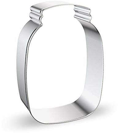 WDYJMALL Honey Jar Bottle Shape Cookie Cutter - B