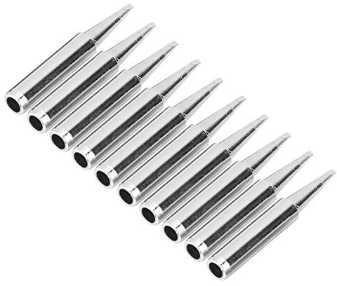 Soldering Tip Solder Lötspitzen mit Eisenspitze Lötspitzen Lötspitze mit Lötkolben 900M-T Lötlötspitzen Ersatzlötmittel Ersatzlötzubehör Schweißspitzen