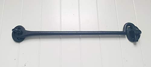 Cabin Hook and Eye Black Antique 300mm cast Iron Door Shed Gate