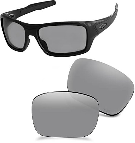 AOZAN ANSI Z87.1 Verres de rechange pour lunettes de soleil Oakley Turbine OO9263, Gainsboro, Taille Unique