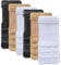 6 Pieces Bra Extenders 3 Hook 3 Row Soft and Comfortable Bra Strap Extender Extensions (6 PCS Assorted, 3 Hook 1/2 inch)