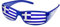 Taffstyle Sonnenbrille Brille Fahne Fussball EM WM Länderflagge Augen Fanartikel Land Flagge Frauen Männer Kinder Basketball Handball Mitgebsel Griechenland