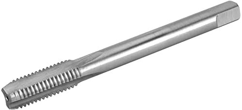 Burkit 3/8 Zoll-16 UNC Gewindebohrer Linkshänder, HSS 3/8 x 16 UNC gerade geriffelte Maschinengewindebohrer