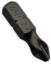 PHILIPS - Juego de puntas para destornillador PH2 (punta de 1/4, 20 unidades)